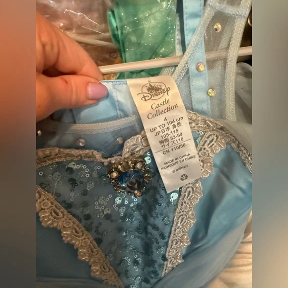 Disney BBB Castle Collection Cinderella Dress – Size 4 - Like New! - Picture 2 of 7